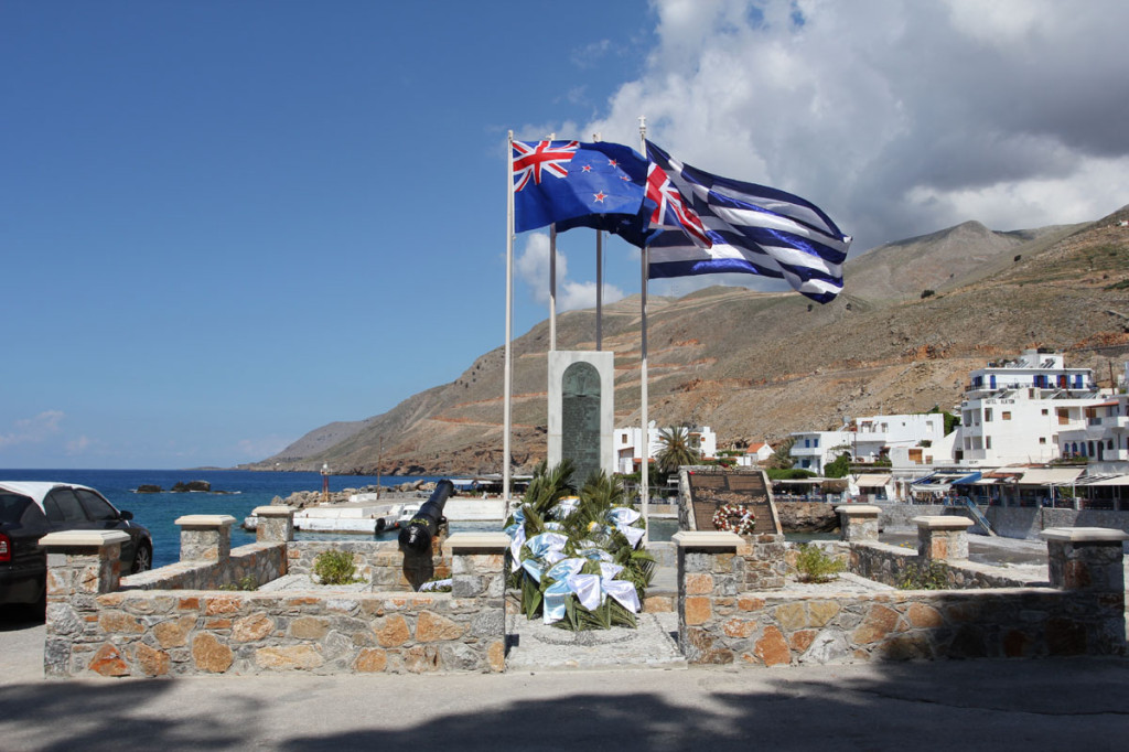  On the eastern side of the old harbor of the village 